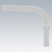 Victoria — POLE BRACKET TYPE 100 L=420