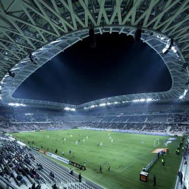 Allianz Riviera Stadium Frankrike Sverige Svenska