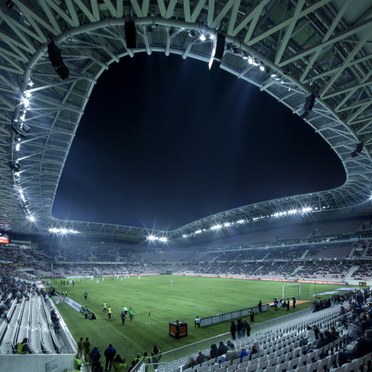 Allianz Riviera Stadium Frankrike Sverige Svenska